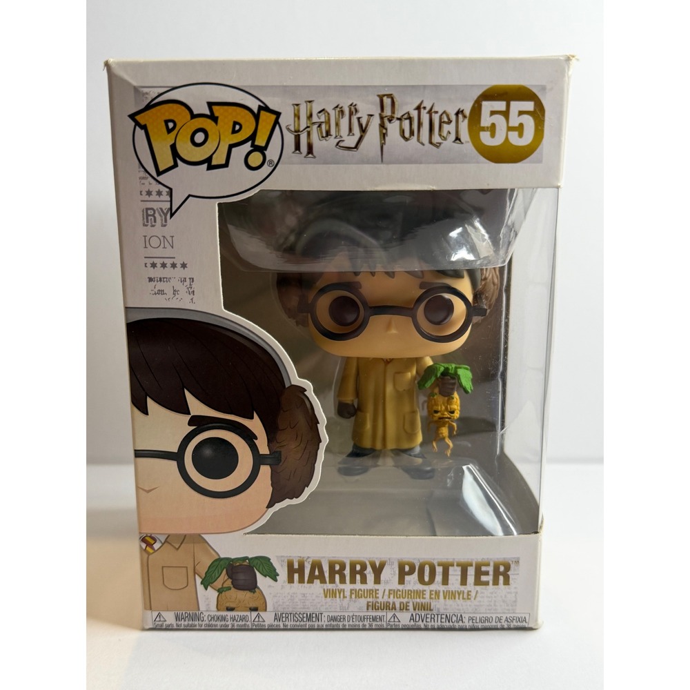 Funko Pop Harry Potter 55 Herbology with Mandrake Vinyl Figure Earmuffs